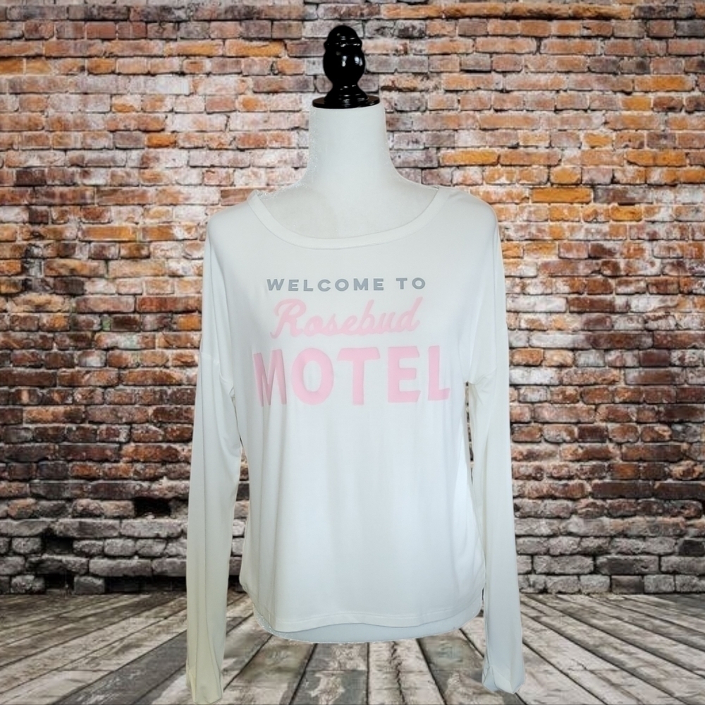 Schitt$ Creek Welcome to Rosebud Motel Long Sleeve Top
